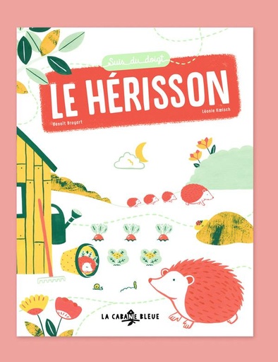 Suis du doigt le hérisson