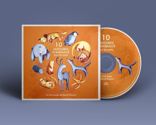 10 histoires d'animaux pour les petits (CD)